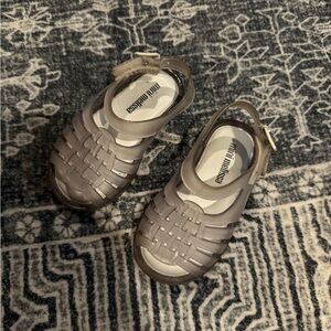Mini Melissa Kids Sandals in Clear Jelly